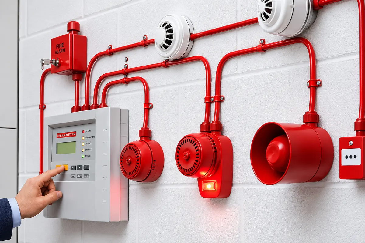 Cables especiales Fire-Alarm — aplicación 1
