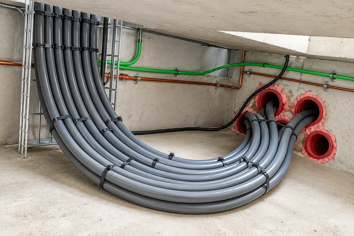 Cables de fuerza y potencia — aplicación 1