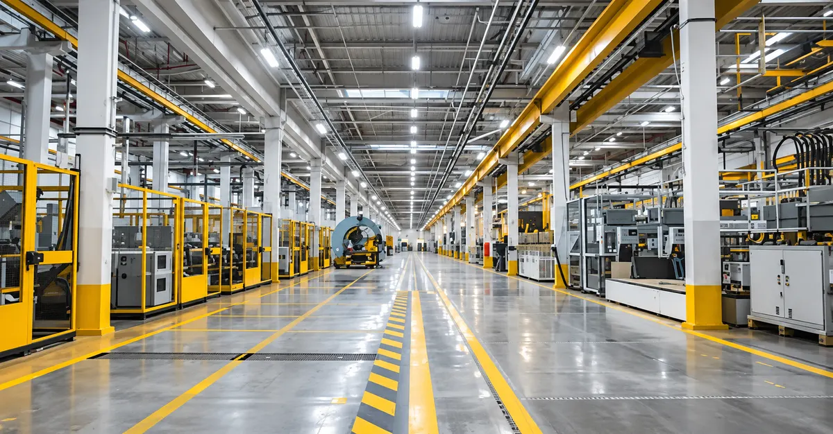 Iluminación industrial — aplicación 2
