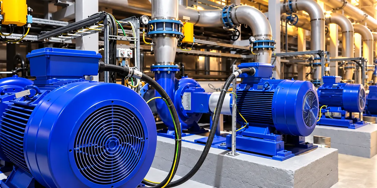 Motores eléctricos industriales — aplicación 1